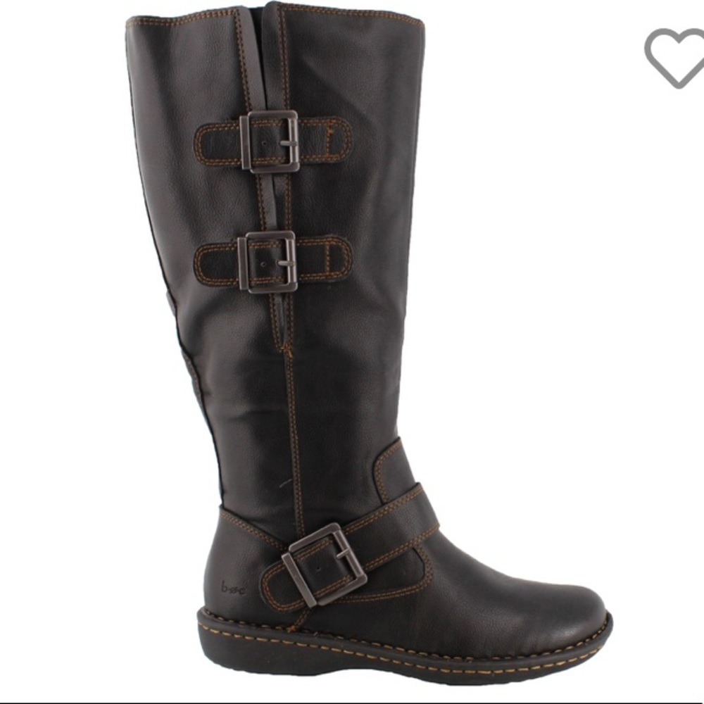 Women's B.O.C by Born Virginia Wide Calf Boots - black, size 11